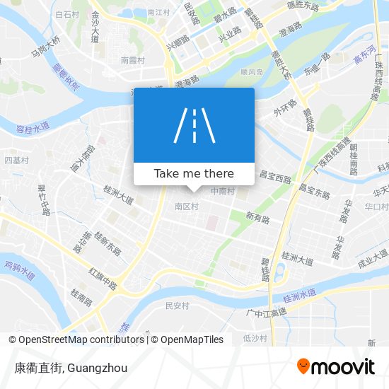 康衢直街 map