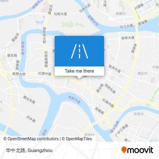 华中北路 map