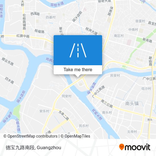 德宝九路南段 map