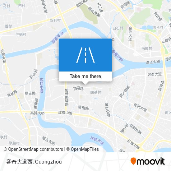 容奇大道西 map