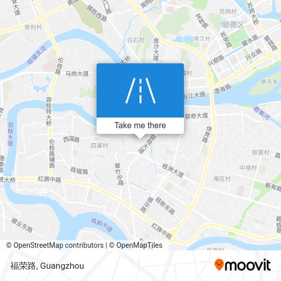 福荣路 map