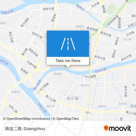 南堤二路 map