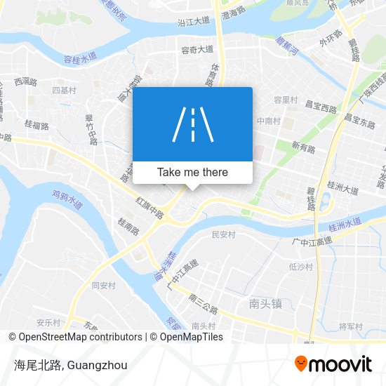 海尾北路 map