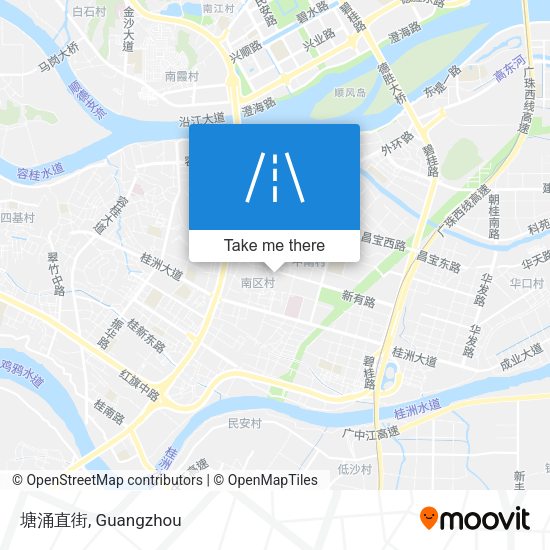塘涌直街 map