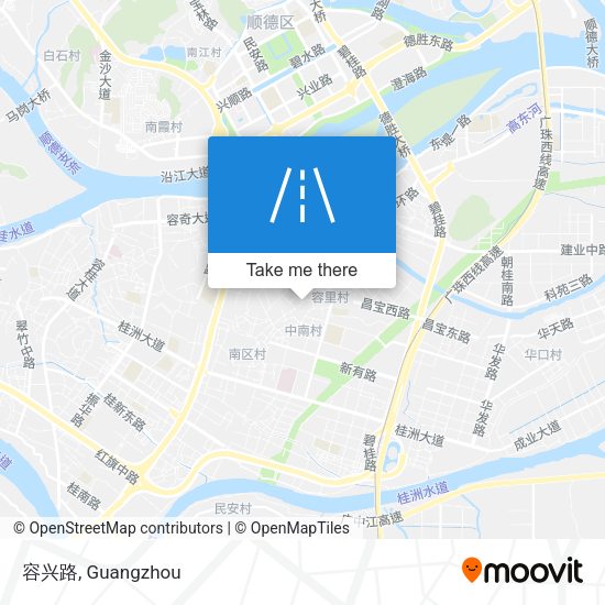 容兴路 map