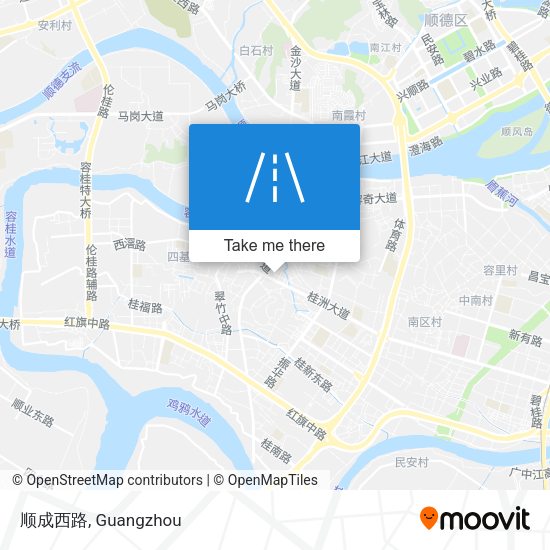 顺成西路 map