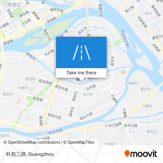 科苑三路 map
