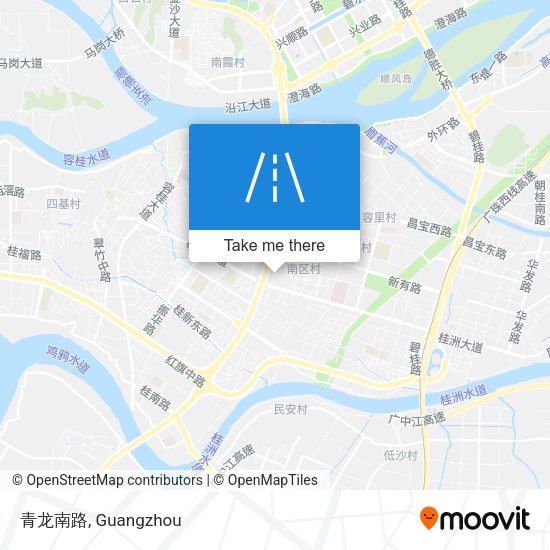 青龙南路 map