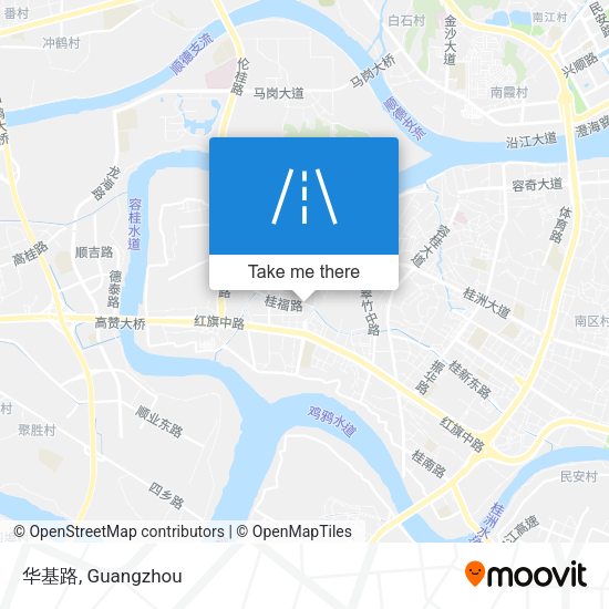 华基路 map