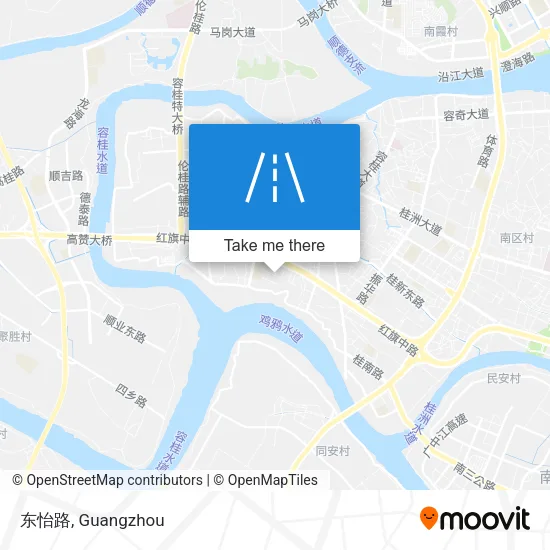 东怡路 map