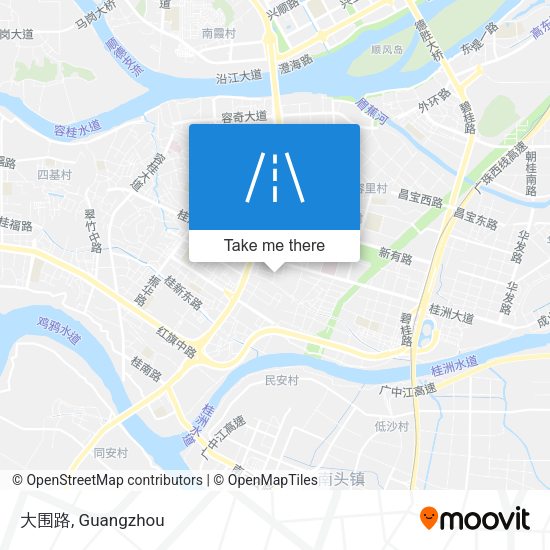 大围路 map