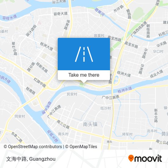 文海中路 map