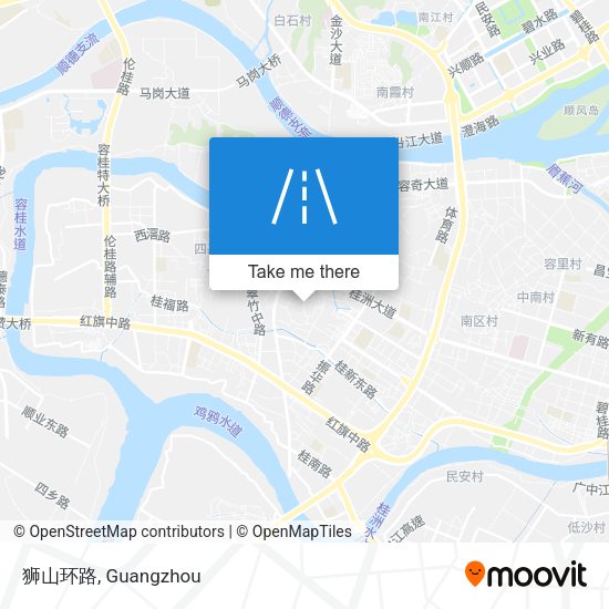 狮山环路 map