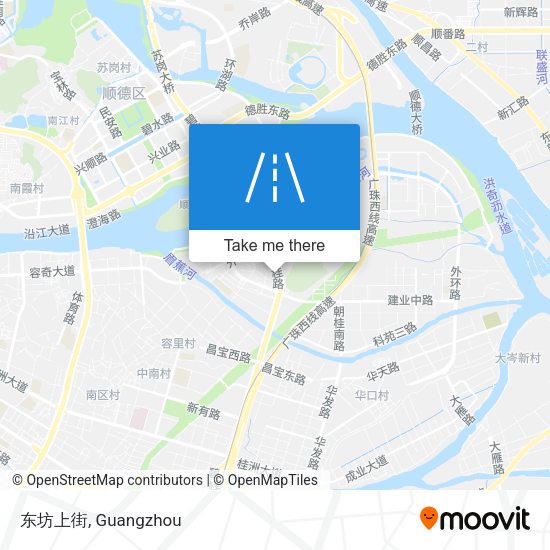 东坊上街 map