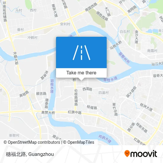 穗福北路 map