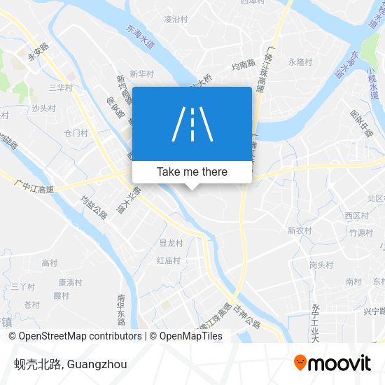 蚬壳北路 map