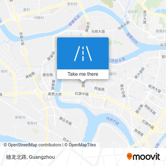 穗龙北路 map