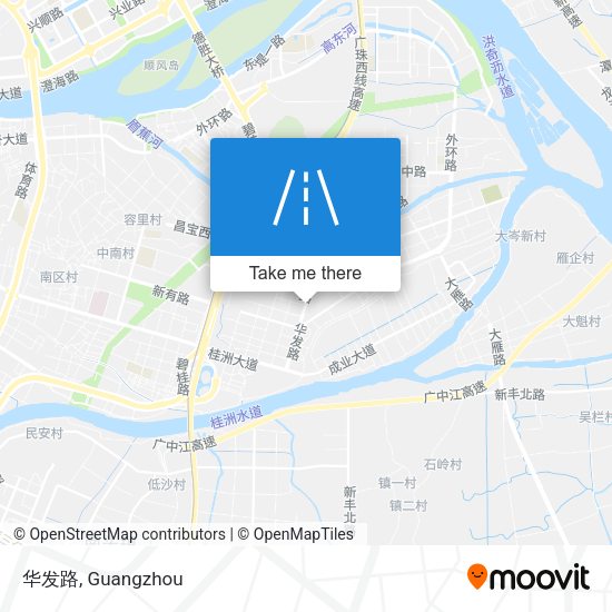 华发路 map