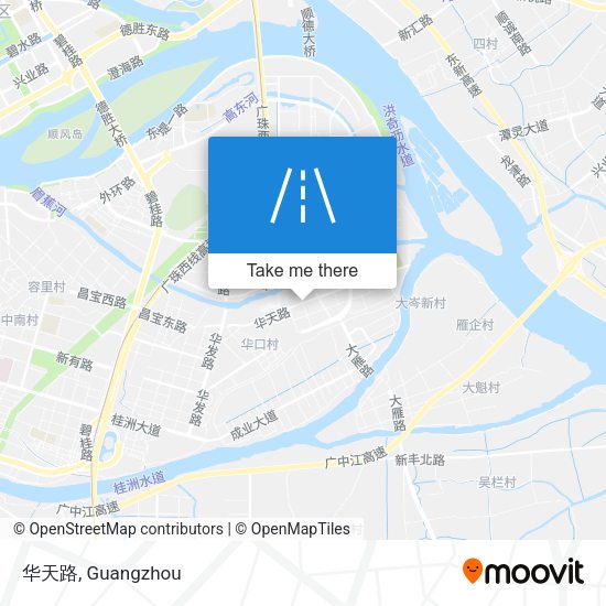 华天路 map