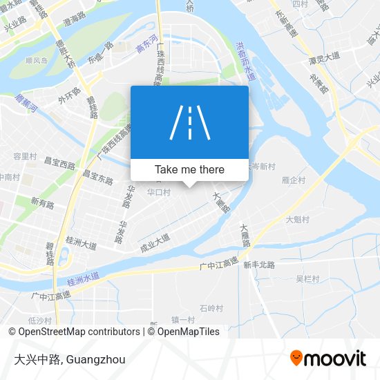大兴中路 map