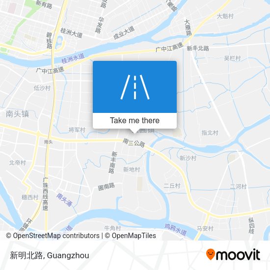 新明北路 map