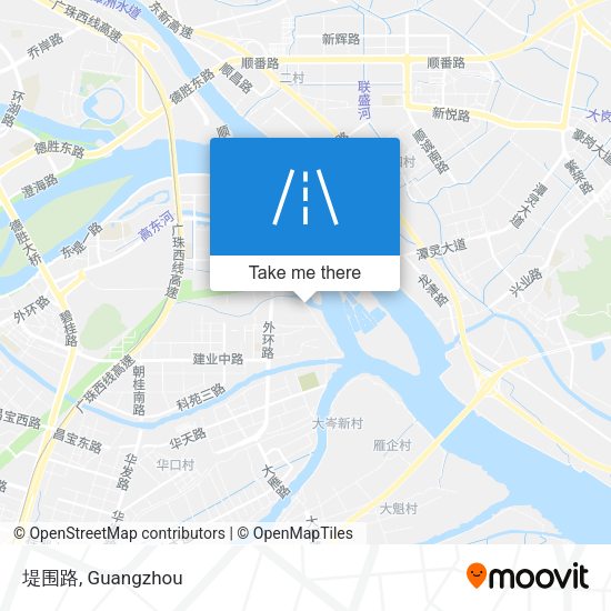 堤围路 map