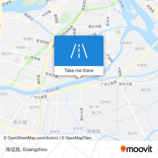 南堤路 map