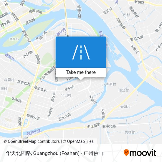 华天北四路 map