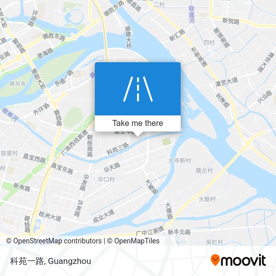 科苑一路 map