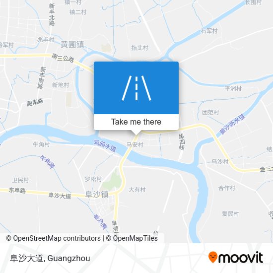 阜沙大道 map