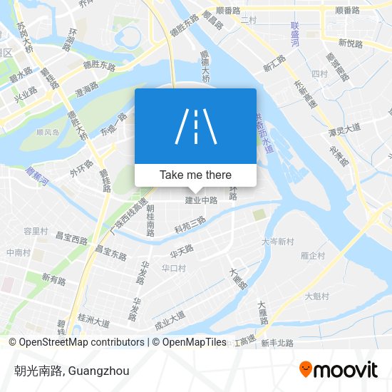 朝光南路 map
