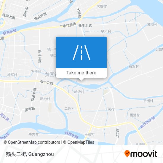 鹅头二街 map