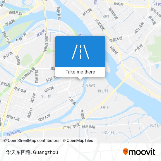 华天东四路 map