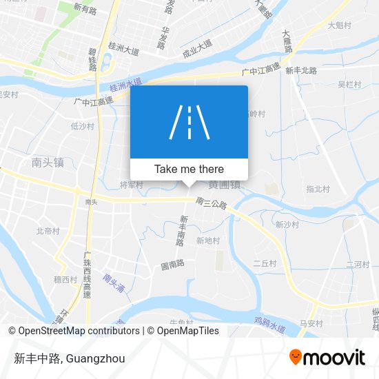 新丰中路 map