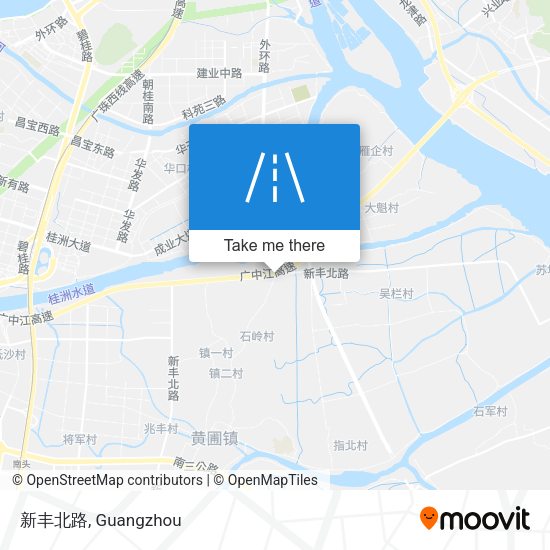 新丰北路 map