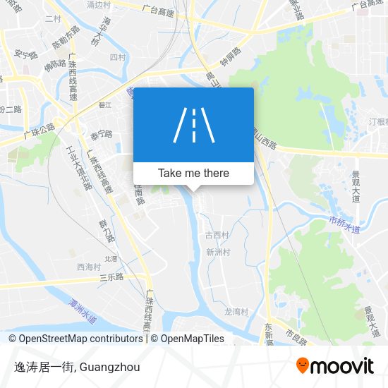 逸涛居一街 map