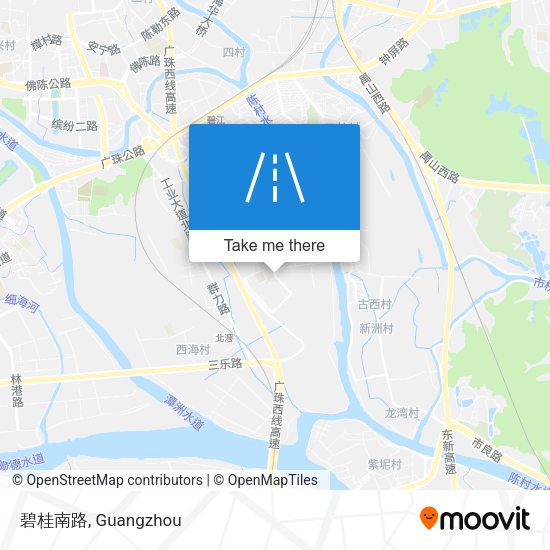 碧桂南路 map