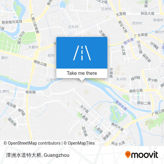 潭洲水道特大桥 map
