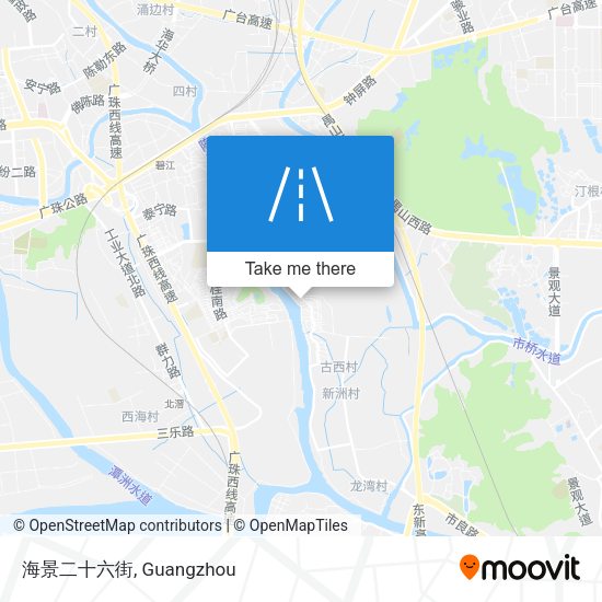 海景二十六街 map