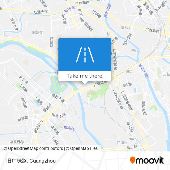 旧广珠路 map