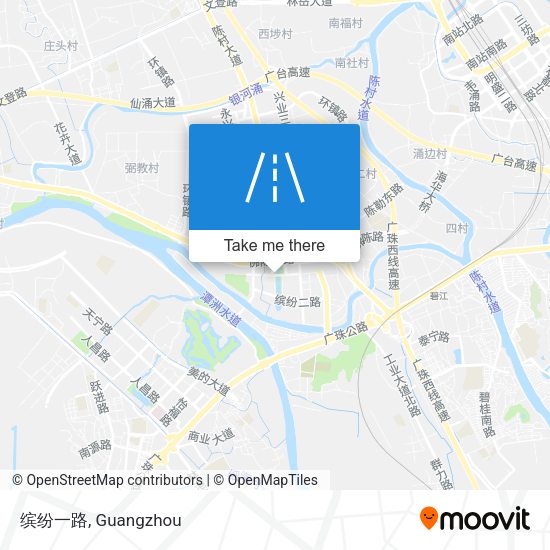 缤纷一路 map