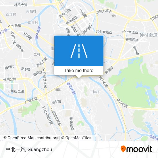 中北一路 map