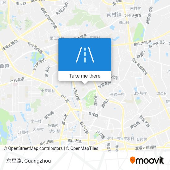 东星路 map