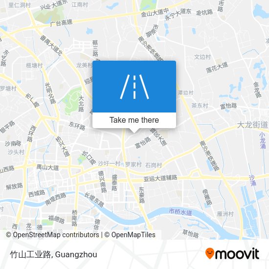 竹山工业路 map