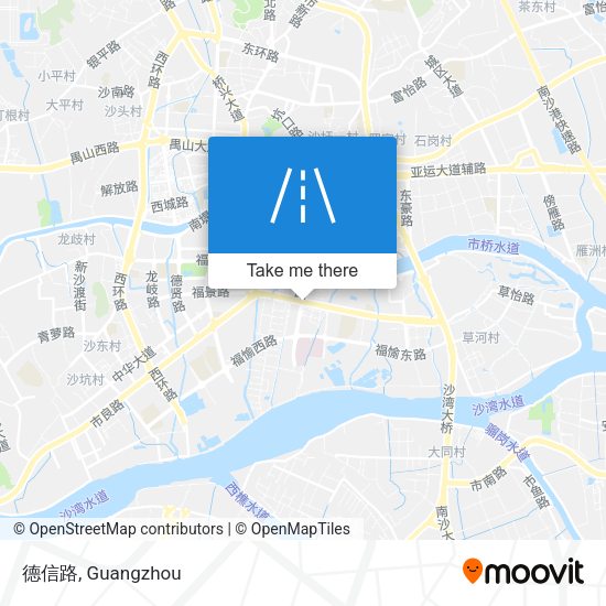 德信路 map