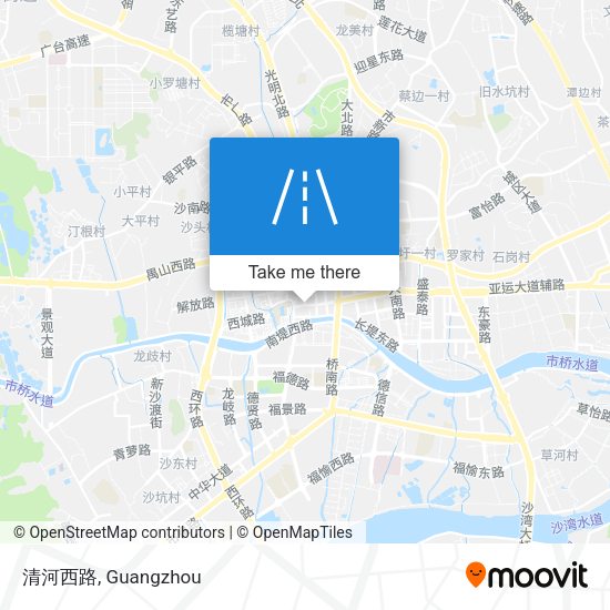 清河西路 map