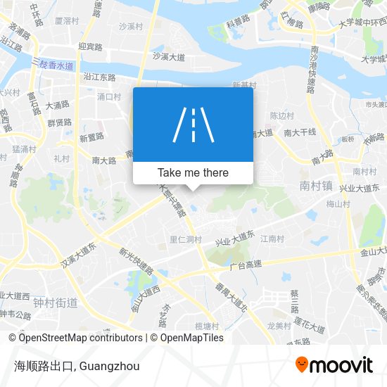 海顺路出口 map
