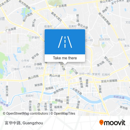 富华中路 map
