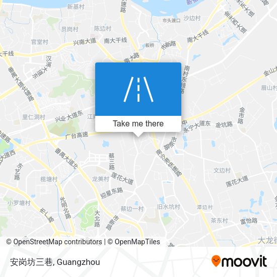 安岗坊三巷 map