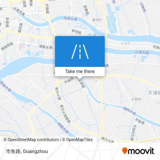 市鱼路 map